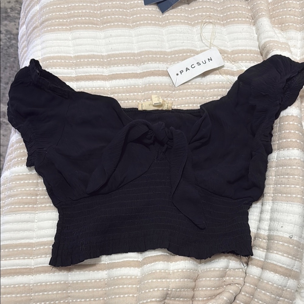PacSun Black Women's Top